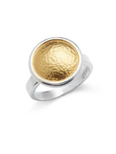Gurhan 24k Gold Vermeil Ring In Silver