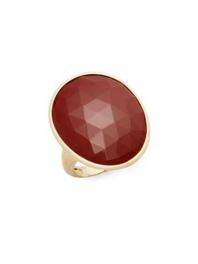 Marco Bicego Red Jasper & 18k Gold Ring In Yellow Gold