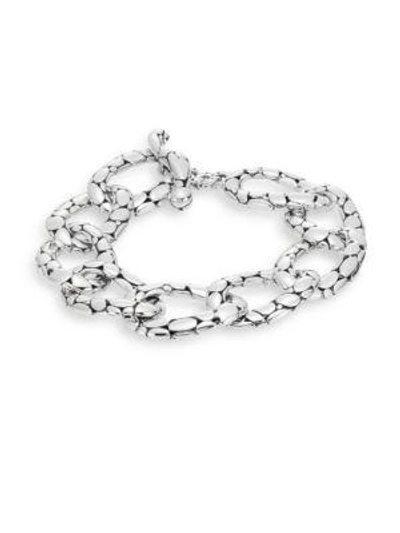 John Hardy Kali Sterling Silver Flat Link Bracelet