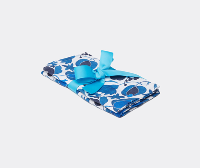 La Doublej Dinner Napkins Set Of 2 In Wildbird Blu Small