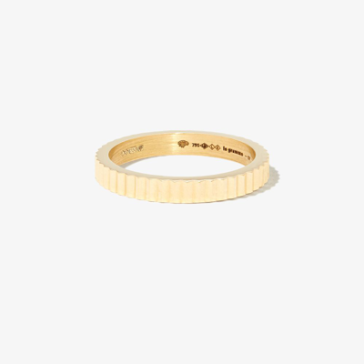 Le Gramme 18kt Yellow Gold Guilloche 4g Ring