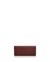 Longchamp Veau Foulonne Checkbook Wallet In Red Lacquer