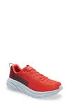 Hoka Rincon 3 Running Shoe In Rhubarb/ Fiesta