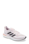 Adidas Originals Supernova Running Shoe In Almost Pink/ Carbon/ Turbo