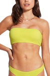 Seafolly Sea Dive Tube Swim Top In Wild Lime