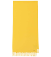 Loro Piana Cashmere Sciarpa Grande Fringe-trim Scarf In Lemon Sorbet