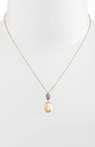 Marco Bicego Siviglia Diamond Necklace,. 1 Ct. T.w., 16.5 In White/gold
