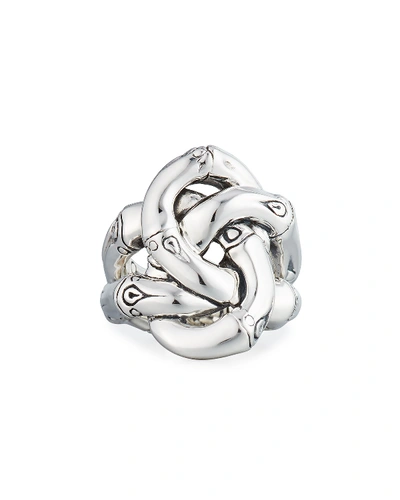 John Hardy Women's Sterling Silver Bamboo Knot Ring