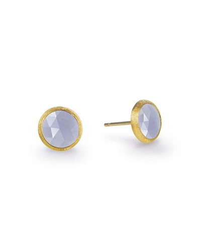 Marco Bicego Women's Jaipur Resort Mother-of-pearl & 18k Yellow Gold Stud Earrings In Yellow Gold/ Chalcedony