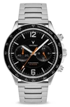 Vincero Apex Chronograph Bracelet Watch, 42mm In Black Ember