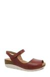 Dansko Marcy Sandal In Chili Waxy Burnished