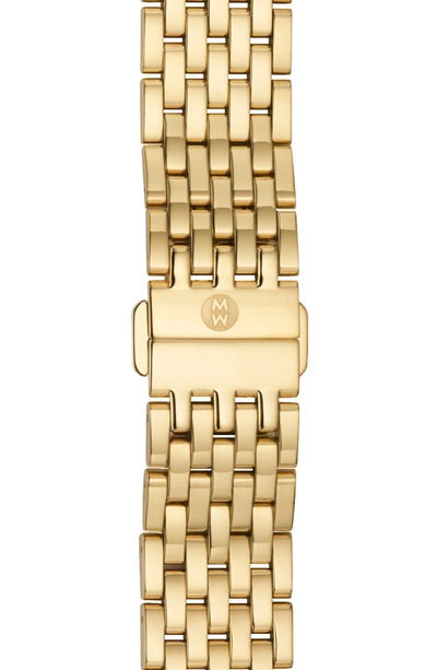 Michele Serein/serein 16 Gold Watch Bracelet, 16-18mm