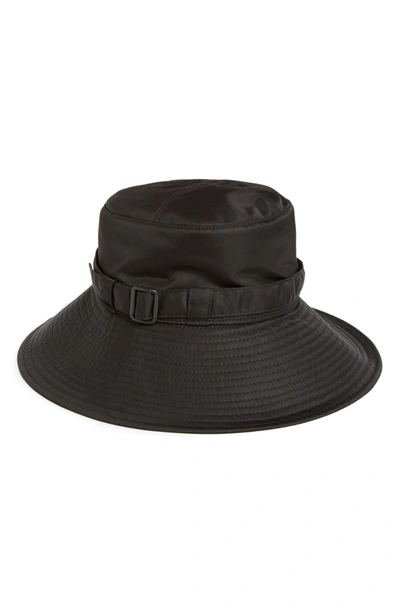 Eric Javits Kaya Water-repellant Rain Hat In Black