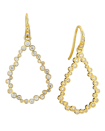 Syna Women's Cosmic 18k Yellow Gold & Diamond Teardrop Earrings