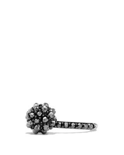 David Yurman Osetra Ring With Cabochon Gemstones In Black