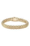 Lagos Caviar Gold Collection 18k Gold Beaded Bracelet