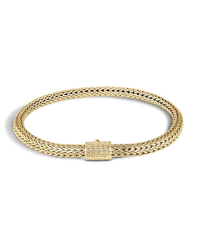 John Hardy Classic Chain 18k Gold Extra Small Bracelet