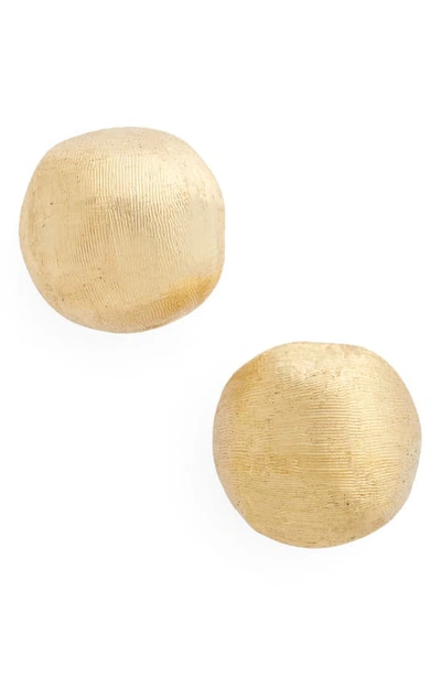 Marco Bicego Africa Collection 18k Yellow Gold Round Stud Earrings