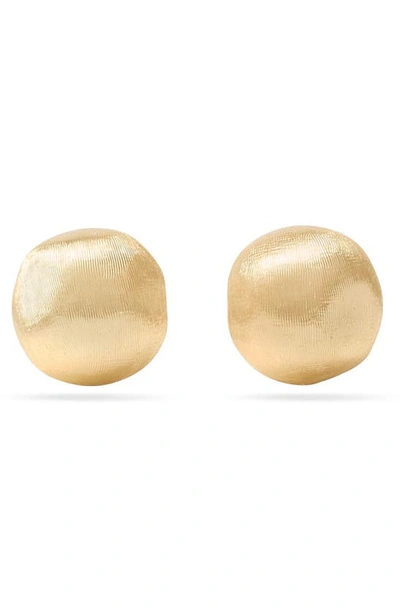 Marco Bicego Africa Collection 18k Yellow Gold Round Stud Earrings