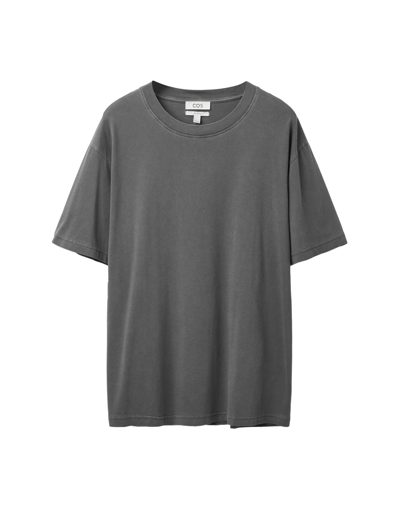 Cos Relaxed-fit T-shirt In Black