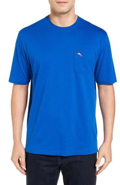 Tommy Bahama New Bali Sky Pima Cotton Pocket T-shirt In Old Royal