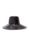 Eric Javits Packable Driptidoo Patent Hat In Black