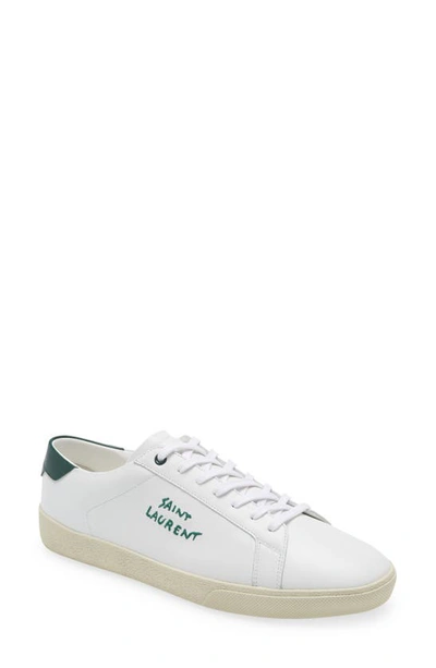 Saint Laurent Court Classic Sl/06 Low-top Sneakers In White