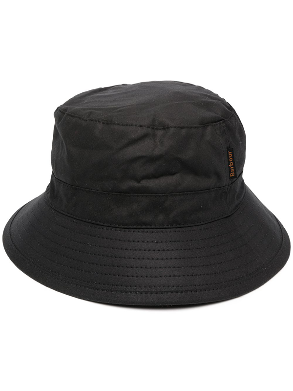 Barbour Dovecote Waxed Cotton Bucket Hat In Black | ModeSens