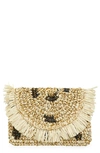 Btb Los Angeles Riley Clutch In Cheetah