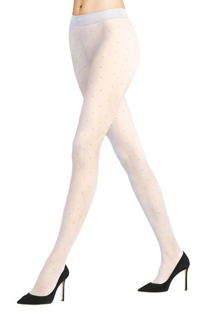 Falke Polka Dot Tights In White