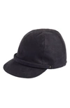 Eric Javits Mika Packable Faux Suede Cap - Black