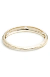 Alexis Bittar Crystal Elements Bangle In Gold