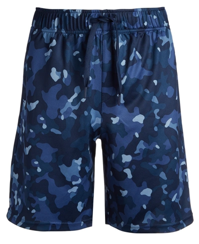 Ideology Kids' Toddler & Little Boys Printed Shorts, Created For Macy's In Indigo Sea