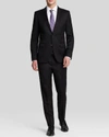 Hugo Boss Aeron/hamen Slim Fit Suit In Super Black