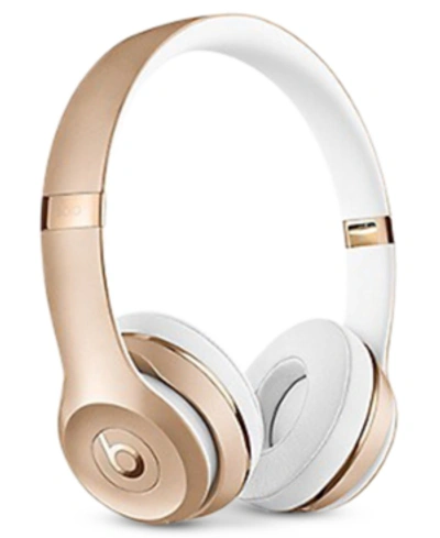 Beats By Dr. Dre Solo 3 Wireless Headphones In Matte Gold