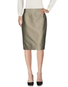 Armani Collezioni Midi Skirts In Grey