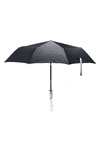 Shedrain Stratus Collection Dualmatic Compact Umbrella In White