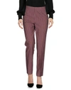 Piazza Sempione Casual Pants In Garnet