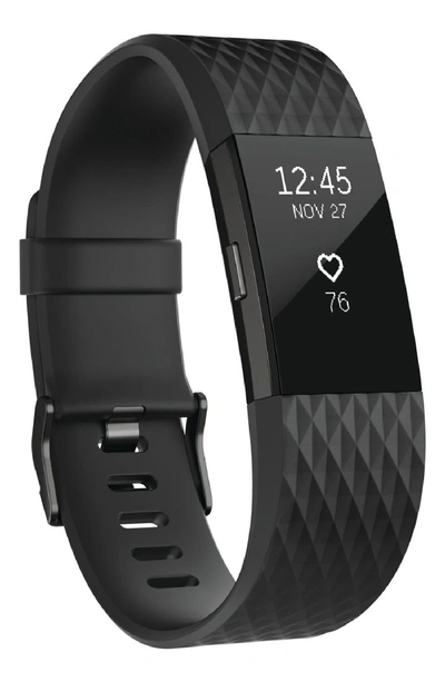 Fitbit Charge 2 Special Edition Wireless Activity & Heart Rate Tracker In Black