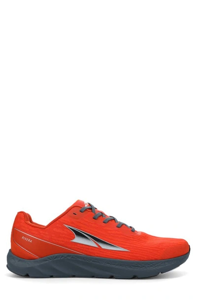 Altra Rivera Running Shoe In Orange