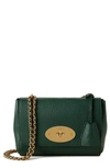 Mulberry Lily Heavy Grain Leather Convertible Shoulder Bag In  Green