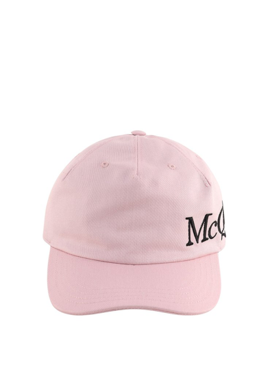 Alexander Mcqueen Oversized Logo Hat In Multi-colored