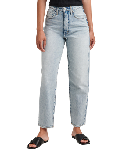 Silver Jeans Co. Women's High Rise Balloon Leg Jeans In Blue