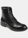 Thomas & Vine Men's Darko Cap Toe Ankle Boot Men's Shoes In Black