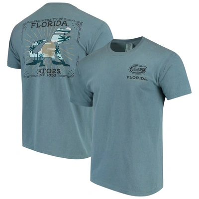Image One Blue Florida Gators State Scenery Comfort Colors T-shirt