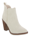 Mia Women's Erik Boots Women's Shoes In Ivory Python