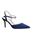 Nina Women's Tucker Evening Pumps In Navy Satin