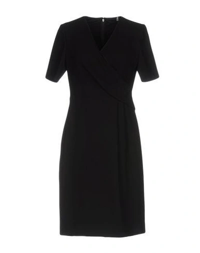 Elie Tahari Short Dresses In Black