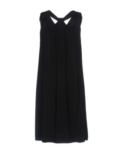 Armani Collezioni Knee-length Dress In Black