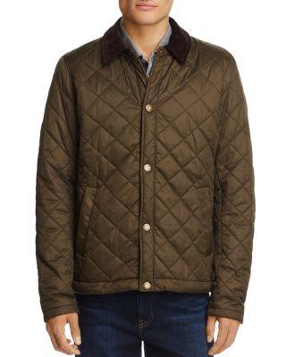 Barbour Holme Quilted Jacket In Olive 